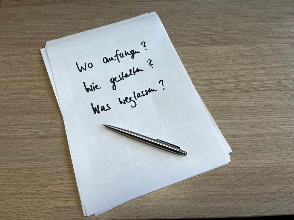 Workshop „Scientific Writing“